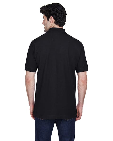 Devon &amp; Jones D100 Polo piqué de manga corta para hombre