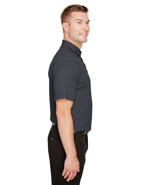 Devon & Jones DG22 CrownLux PerformanceMen's Address Melange Polo