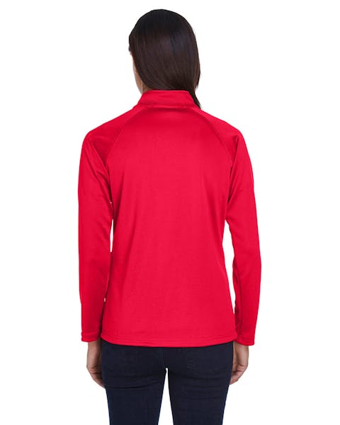 Devon & Jones DG440W Ladies' Stretch Tech-Shell Compass Quarter-Zip