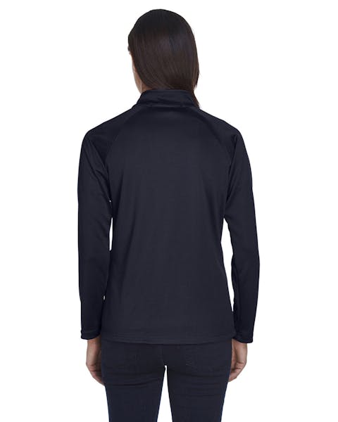 Devon & Jones DG440W Ladies' Stretch Tech-Shell Compass Quarter-Zip