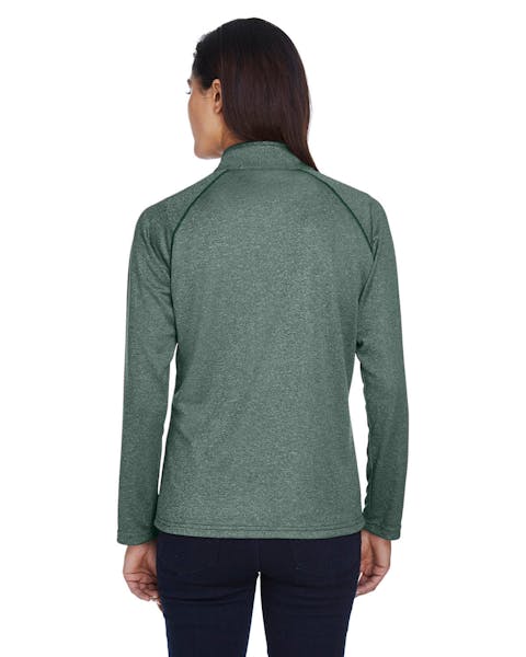 Devon & Jones DG440W Ladies' Stretch Tech-Shell Compass Quarter-Zip