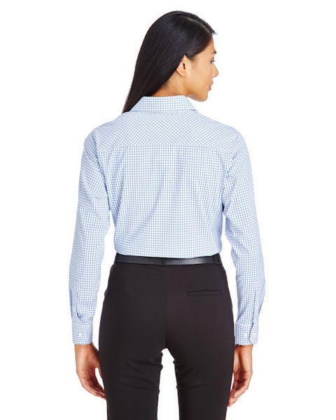 Devon &amp; Jones DG540W CrownLux Performance Ladies' Micro Windowpane Shirt