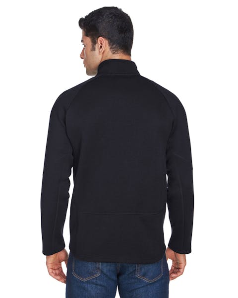 Devon & Jones DG792 Adult Bristol Sweater Fleece Quarter-Zip