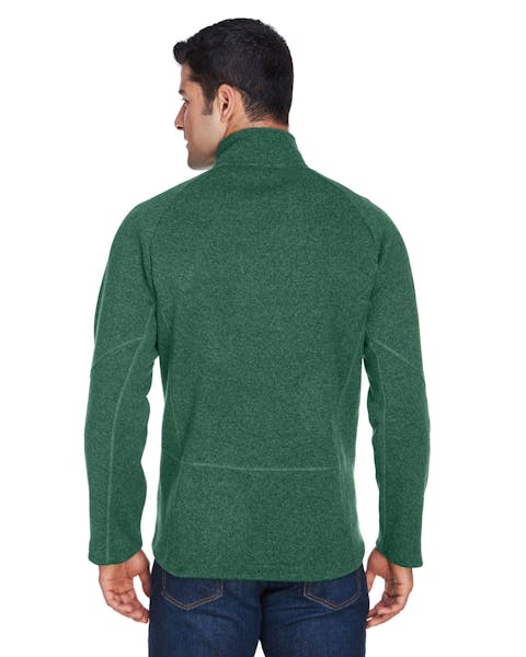 Devon & Jones DG792 Adult Bristol Sweater Fleece Quarter-Zip