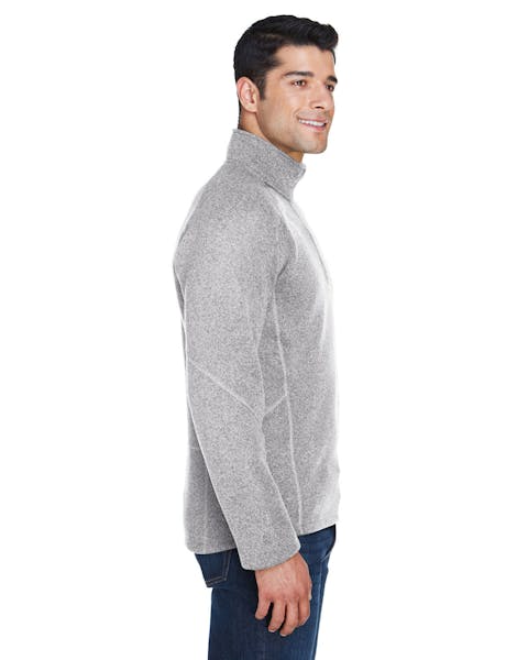 Devon & Jones DG792 Adult Bristol Sweater Fleece Quarter-Zip