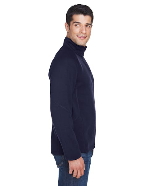 Devon &amp; Jones DG792 Adulto Bristol Suéter Fleece Quarter-Zip