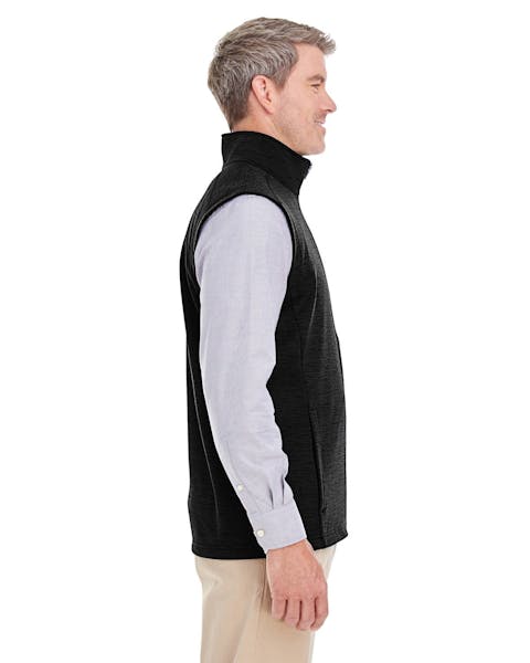 Devon & Jones DG797 Men's Newbury MlangeFleece Vest