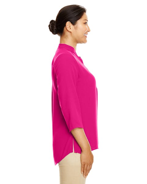 Devon & Jones DP611W Ladies' Perfect Fit  3/4-Sleeve Crepe Tunic