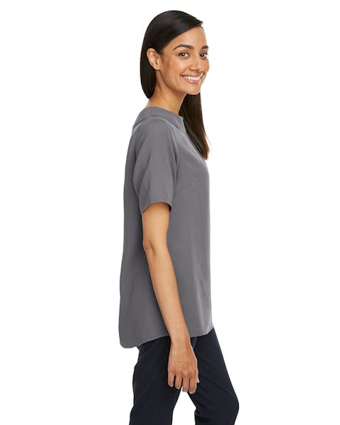 Devon & Jones DP613W Ladies' Perfect Fit Boat-Neck Blouse