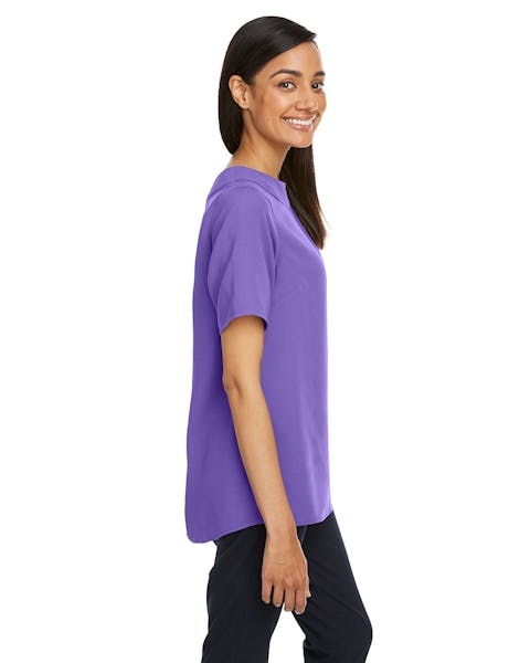 Devon & Jones DP613W Ladies' Perfect Fit Boat-Neck Blouse