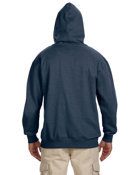 econscious EC5570 Adult Organic/Recycled Heathered Fleece Pullover Hooded Sweatshirt