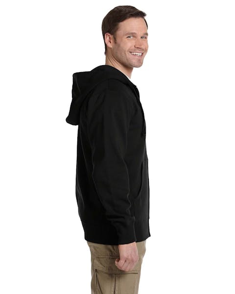 econscious EC5650 Men's Organic/Recycled Full-Zip Hooded Sweatshirt