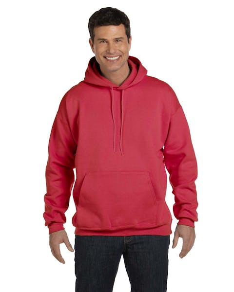 Hanes F170 Adult Ultimate Cotton 90/10 Pullover Hooded Sweatshirt