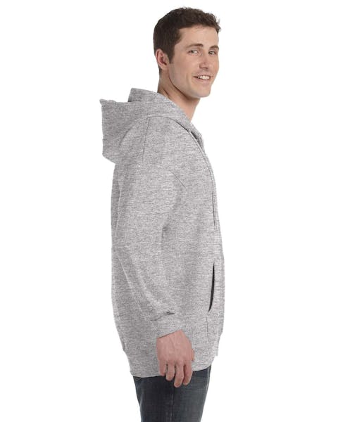 Hanes F280 Adult Ultimate Cotton 90/10 Full-Zip Hooded Sweatshirt