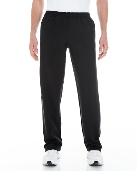 Gildan G183 Adult Heavy Blend Adult 8 oz. Open-Bottom Sweatpants with Pockets