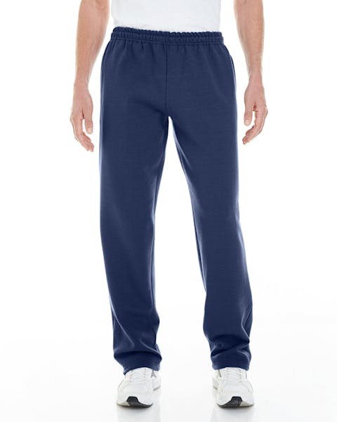 Gildan G183 Adulto Mezcla Pesada Adulto 8 oz. Pantalones de chándal abiertos con bolsillos