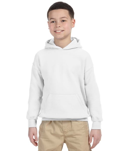 Gildan G185B Youth Heavy Blend 50/50 Hooded Sweatshirt