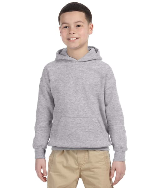 Gildan G185B Youth Heavy Blend 50/50 Hooded Sweatshirt