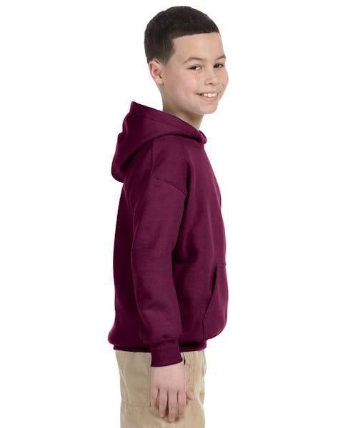 Gildan G185B Youth Heavy Blend 50/50 Hooded Sweatshirt