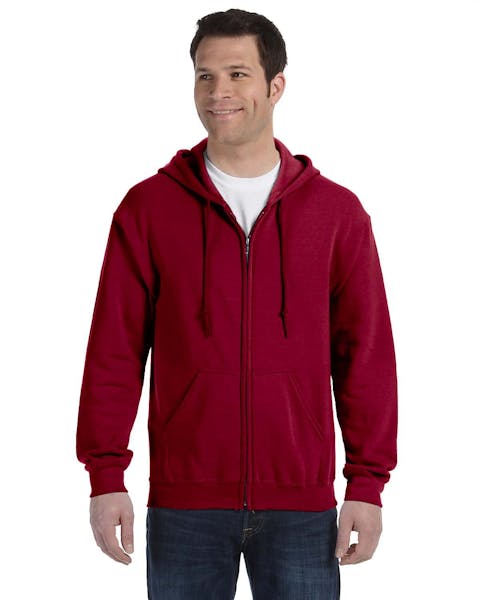 Gildan G186 Adult Heavy Blend 50/50 Full-Zip Hooded Sweatshirt