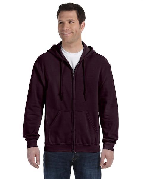 Gildan G186 Adult Heavy Blend 50/50 Full-Zip Hooded Sweatshirt