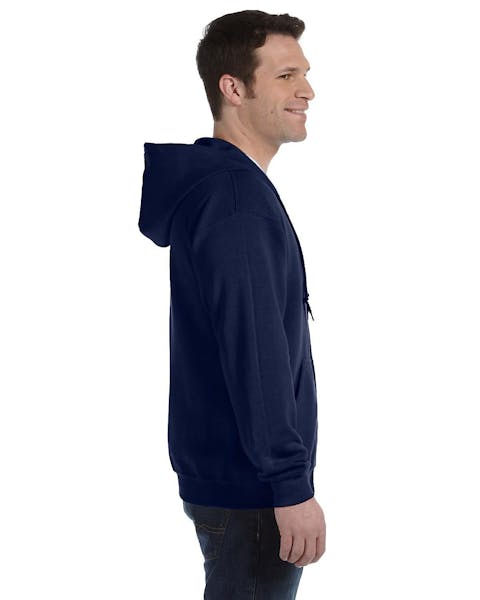 Gildan G186 Adult Heavy Blend 50/50 Full-Zip Hooded Sweatshirt