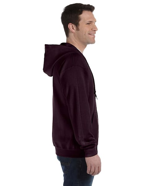 Gildan G186 Adult Heavy Blend 50/50 Full-Zip Hooded Sweatshirt