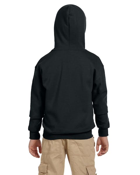 Gildan G186B Youth Heavy Blend 50/50 Full-Zip Hooded Sweatshirt