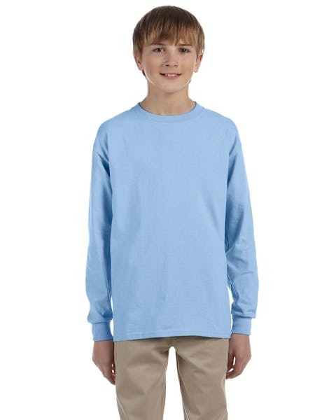 Gildan G240B Youth Ultra Cotton  Long-Sleeve T-Shirt