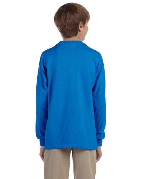 Gildan G240B Youth Ultra Cotton  Long-Sleeve T-Shirt