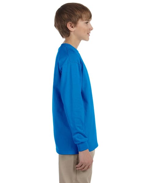 Gildan G240B Youth Ultra Cotton  Long-Sleeve T-Shirt