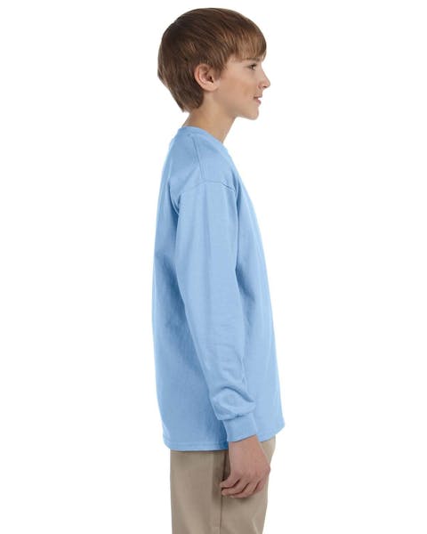 Gildan G240B Youth Ultra Cotton  Long-Sleeve T-Shirt