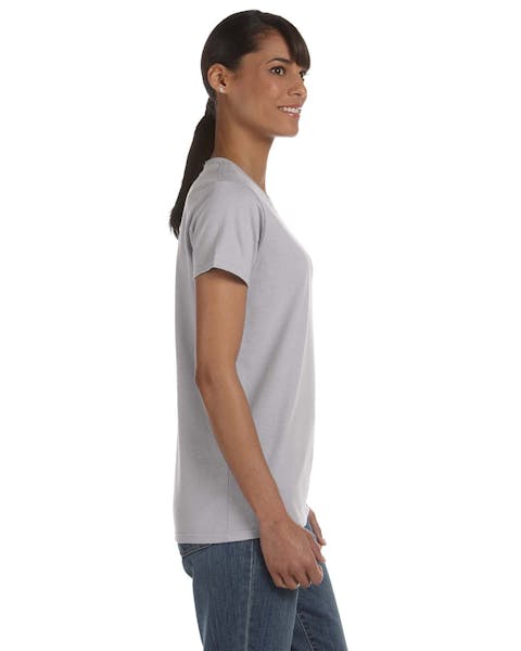 Gildan G500L Camiseta de algodón grueso para mujer