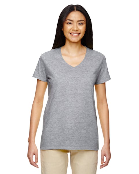 Gildan G500VL Ladies' Heavy Cotton V-Neck T-Shirt