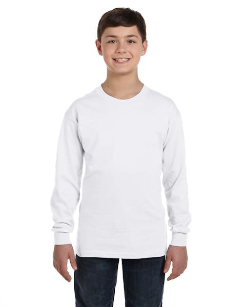 Gildan G540B Youth Heavy Cotton Long-Sleeve T-Shirt