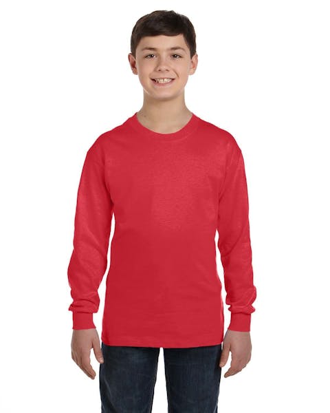 Gildan G540B Youth Heavy Cotton Long-Sleeve T-Shirt