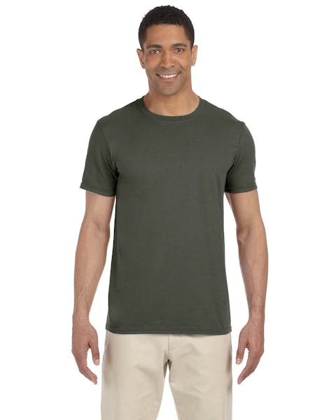 Gildan G640 playera de estilo suave para adultos de 4.5 oz