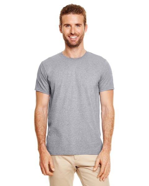 Gildan G640 playera de estilo suave para adultos de 4.5 oz