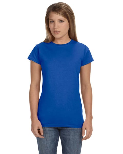 Gildan G640L Ladies' Softstyle 4.5 oz Camiseta entallada