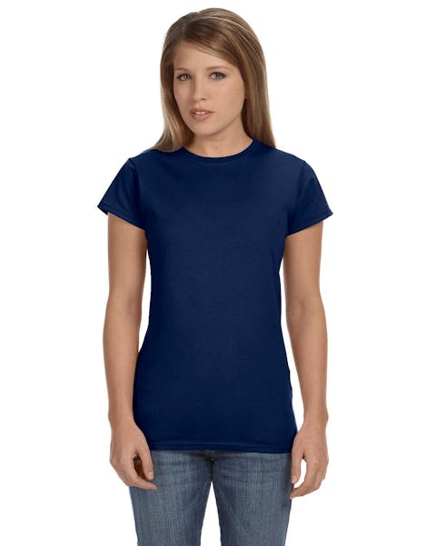 Gildan G640L Ladies' Softstyle 4.5 oz Camiseta entallada