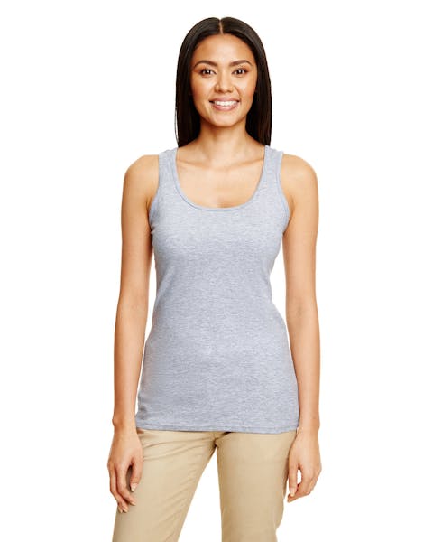 Gildan G645RL Ladies' Softstyle  4.5 oz. Racerback Tank