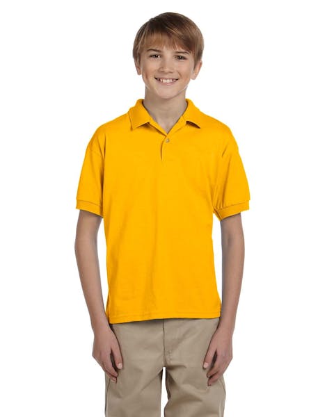 Gildan G880B Youth 50/50 Jersey Polo