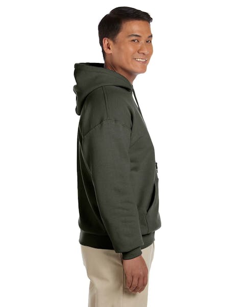 Gildan G185 Adult Heavy Blend 50/50 Hooded Sweatshirt - Ninja Transfers