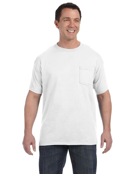 Hanes H5590 Camiseta con bolsillo Authentic-T para hombre