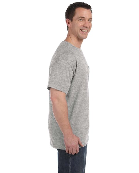 Hanes H5590 Camiseta con bolsillo Authentic-T para hombre