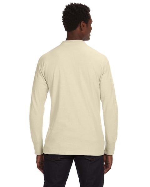 J America JA8244 Men's Vintage Brushed Jersey Henley