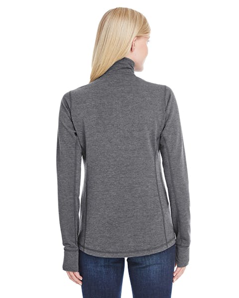 J America JA8433 Ladies' Omega Stretch Quarter-Zip