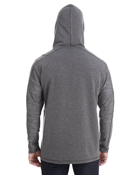 J America JA8435 Adult Omega Stretch Hooded Sweatshirt