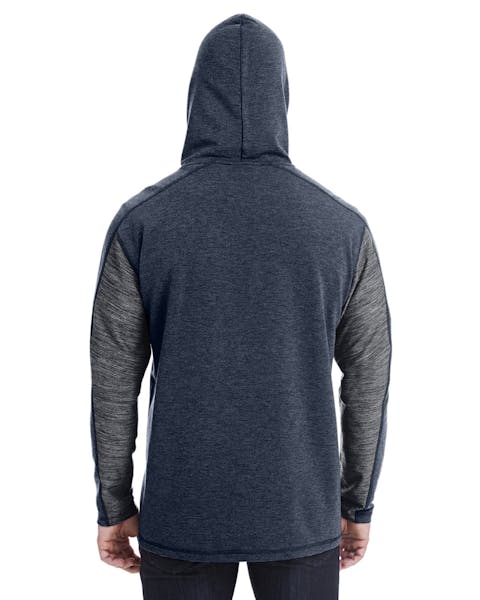 J America JA8435 Adult Omega Stretch Hooded Sweatshirt