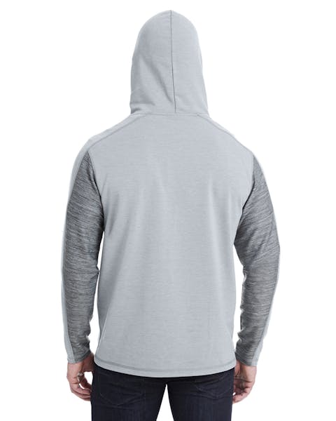 J America JA8435 Adult Omega Stretch Hooded Sweatshirt